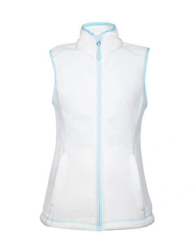 Vesta fleece JANETTE, dámská - bílá