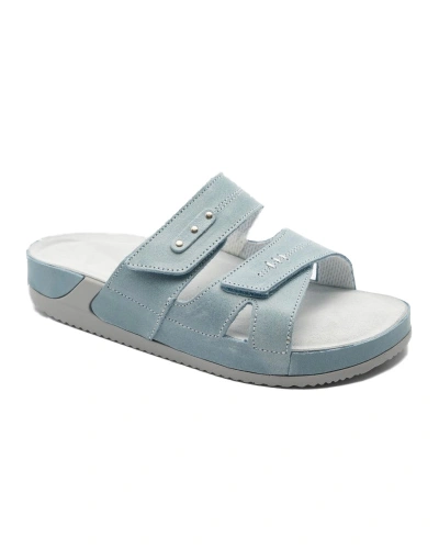 Pantofel zdravotní ALBÍNA, dámská, světle modrá