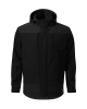 Bunda softshellová VERTEX, zimní, pánská, černá