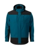 Bunda softshellová VERTEX, zimní, pánská, petrolejová
