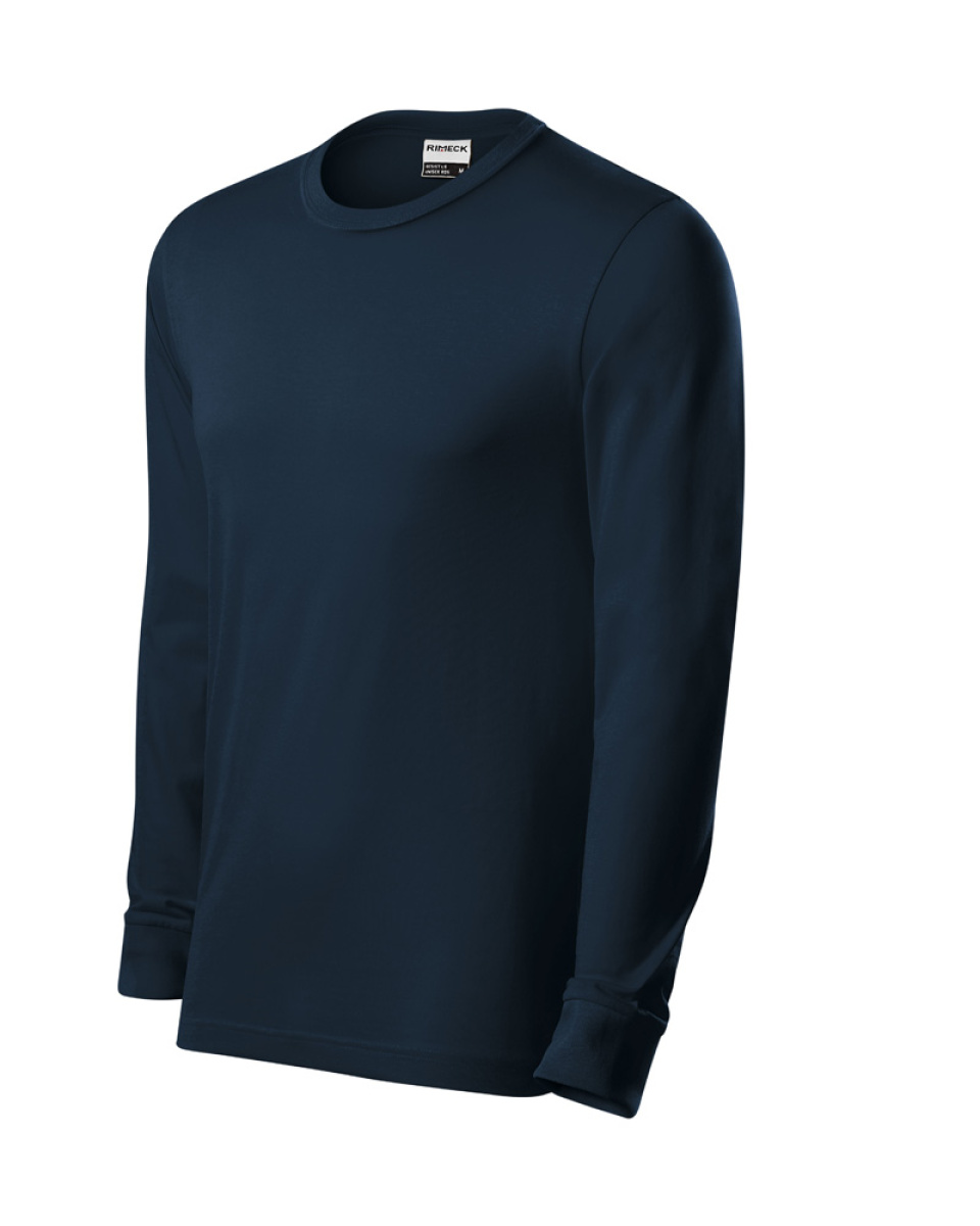 Levně ESHOP - Triko unisex dl.rukáv, RESIST LS - R05 - S-XXL - námořní modrá