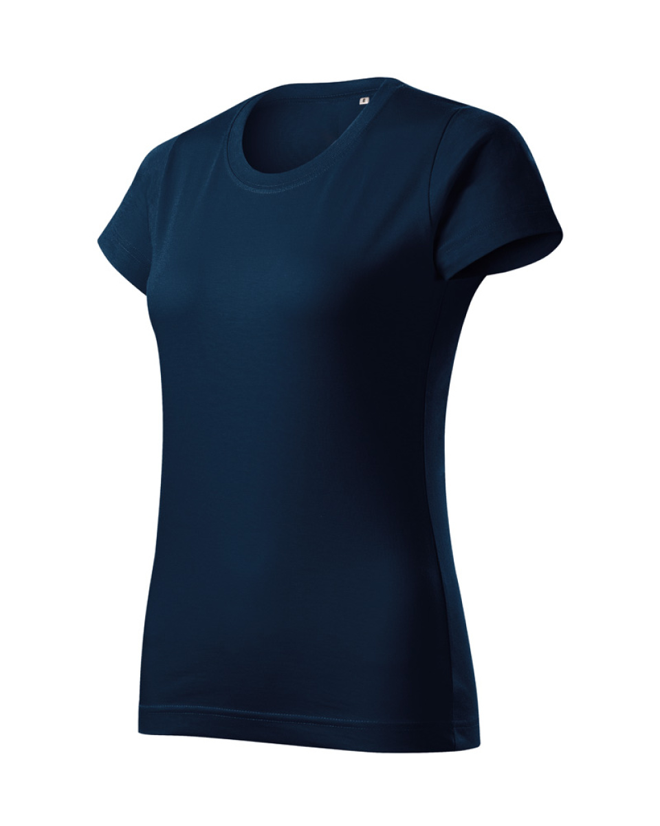 Levně Triko dámské BASIC FREE F34 - XS-XXL - námořní modrá