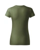 Dámské tričko BASIC FREE - khaki