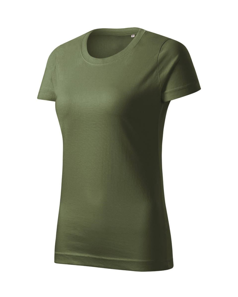 Levně Triko dámské BASIC FREE F34 - XS-XXL - khaki