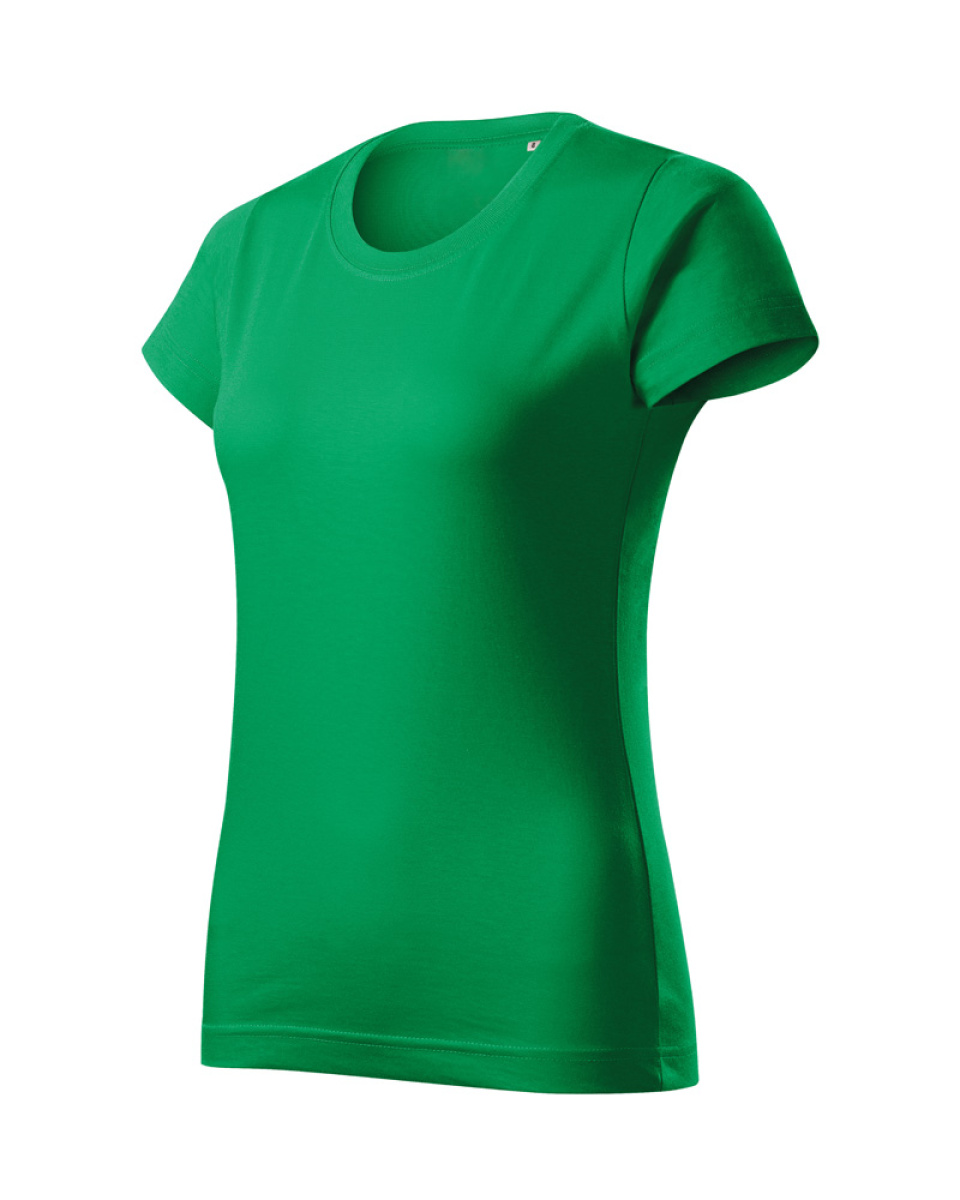 Levně Triko dámské BASIC FREE F34 - XS-XXL - středně zelená
