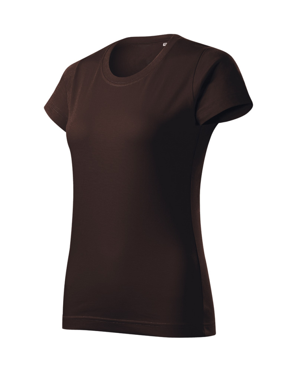 Levně Triko dámské BASIC FREE F34 - XS-XXL - kávová