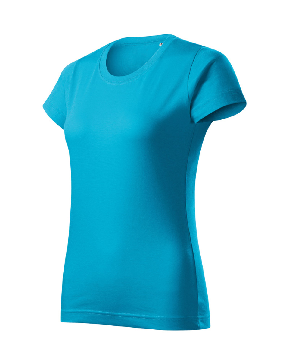 Levně Triko dámské BASIC FREE F34 - XS-XXL - tyrkysová