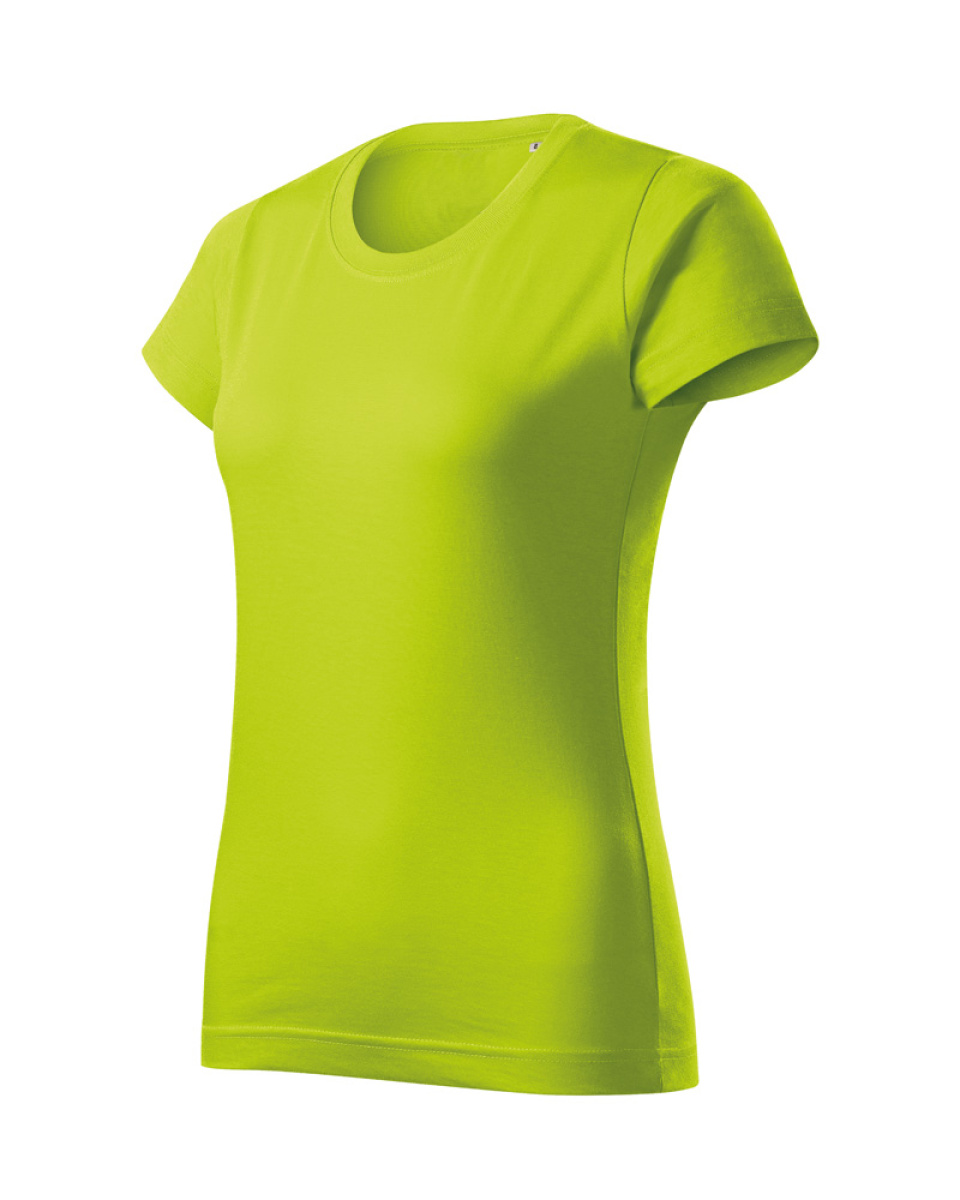 Levně Triko dámské BASIC FREE F34 - XS-XXL - limetková