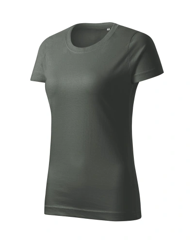 Dámské tričko BASIC FREE - tmavá břidlice