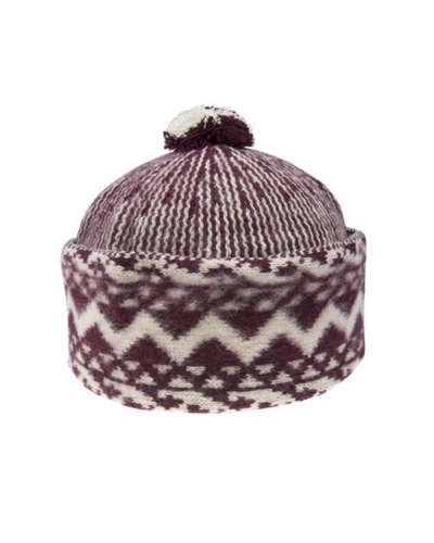 Čepice zmijovka Triton - bordó/smetanová