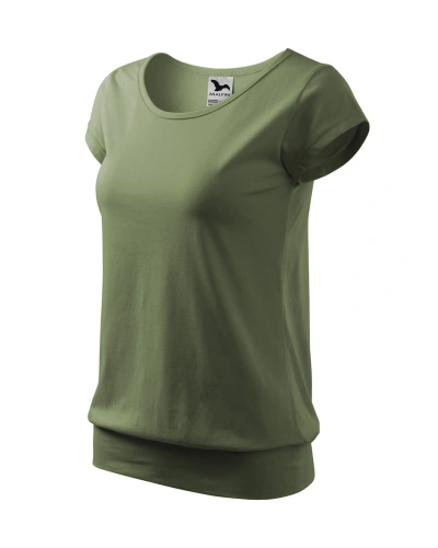 Dámské triko CITY - khaki
