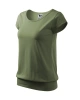 Dámské triko CITY - khaki