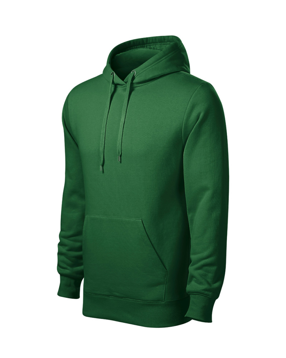 Levně ESHOP - Mikina pánská Cape 413 S-XXL - láhvově zelená