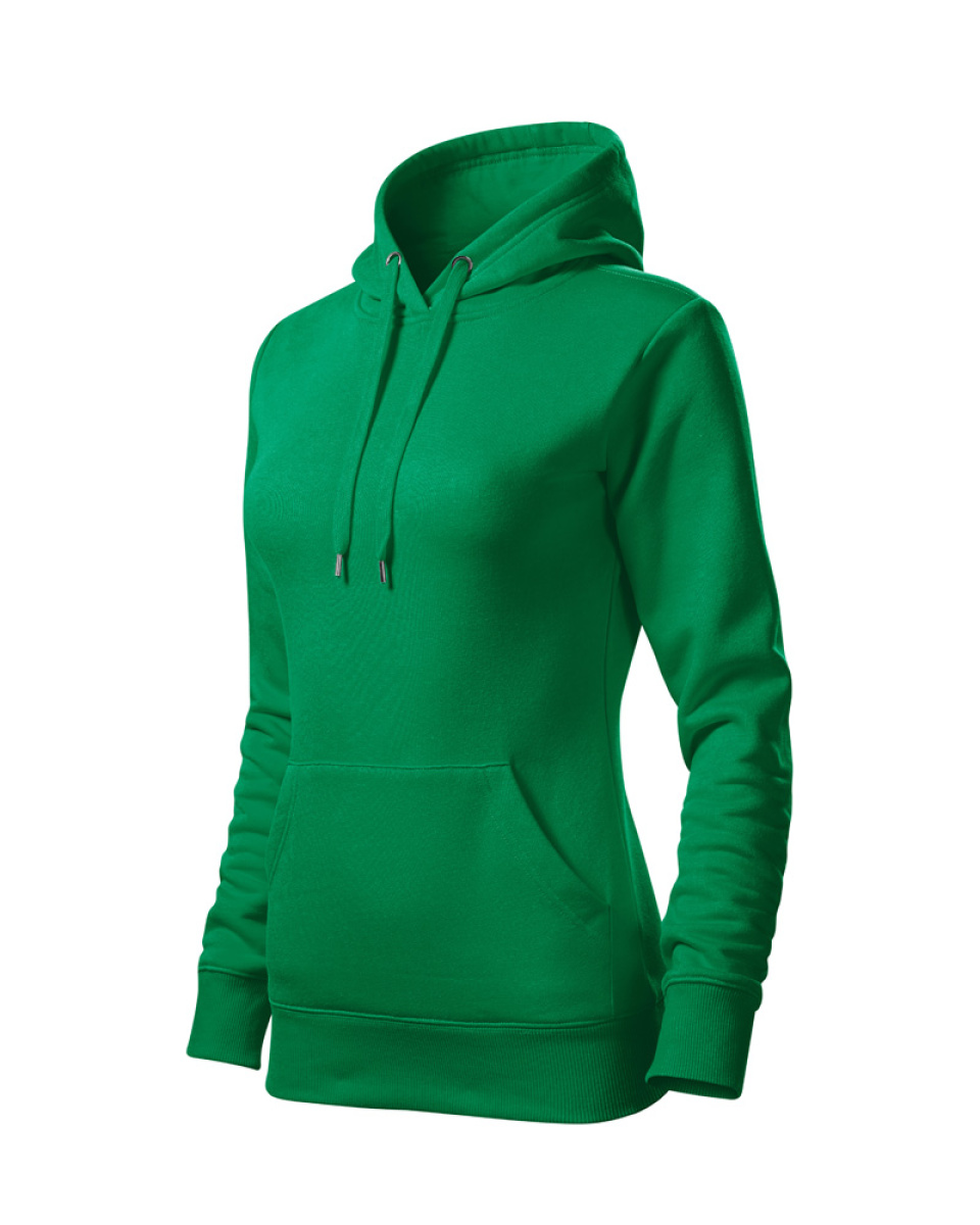 Levně Mikina dámská CAPE 414 - XS-XXL - středně zelená