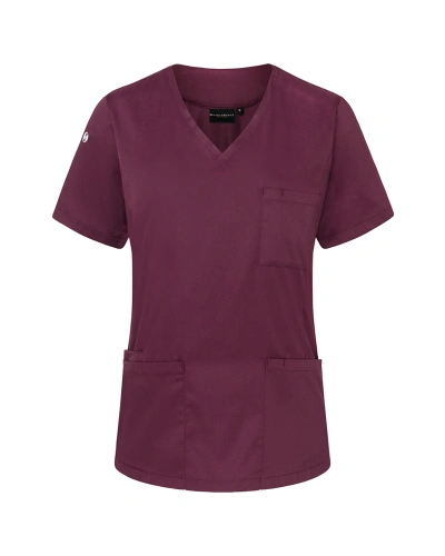 Dámská zdravotní halena KS 66, aubergine