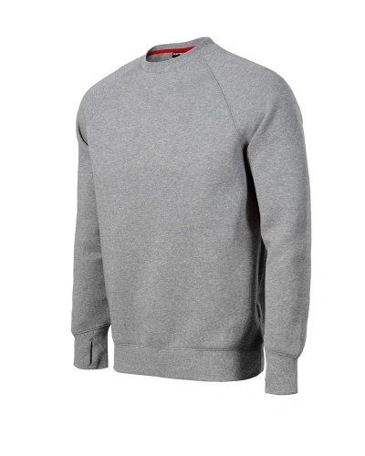 Pánská mikina VERTEX - tmavě šedý melír