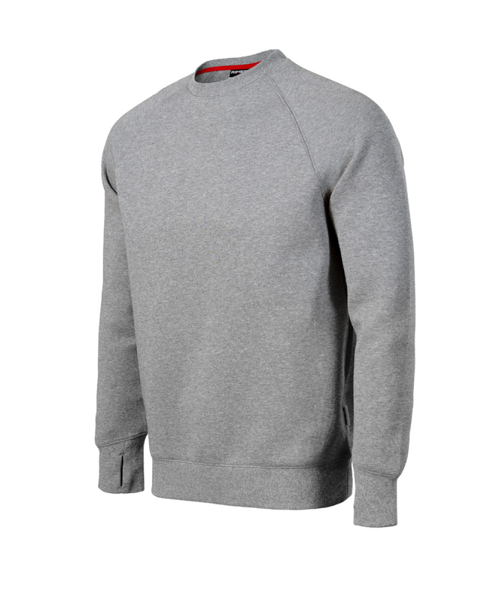 Levně ESHOP - Mikina VERTEX W42, pánská - tmavě šedý melír