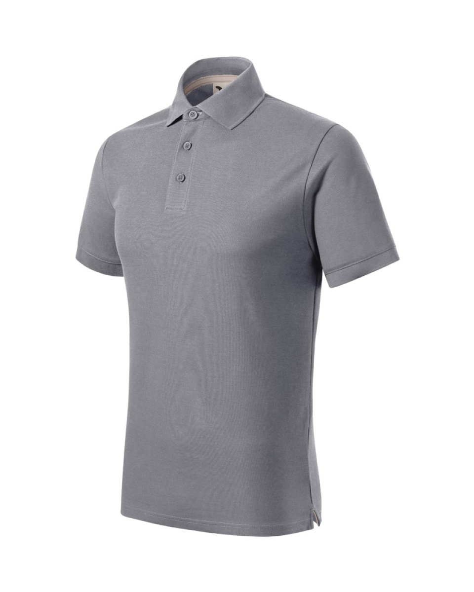 Levně ESHOP - Pánská polokošile PRIME - S-3XL - starostříbrná