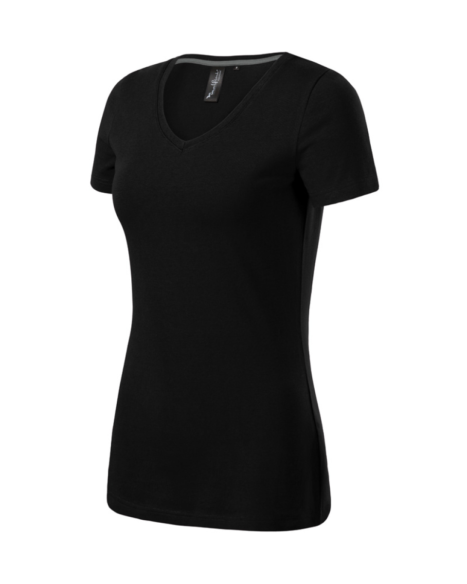Levně Tričko ACTION V-NECK, dámské, S-XL- černá