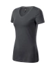 Dámské tričko ACTION V-NECK - light anthracite Dámské tričko ACTION V-NECK - light anthracite