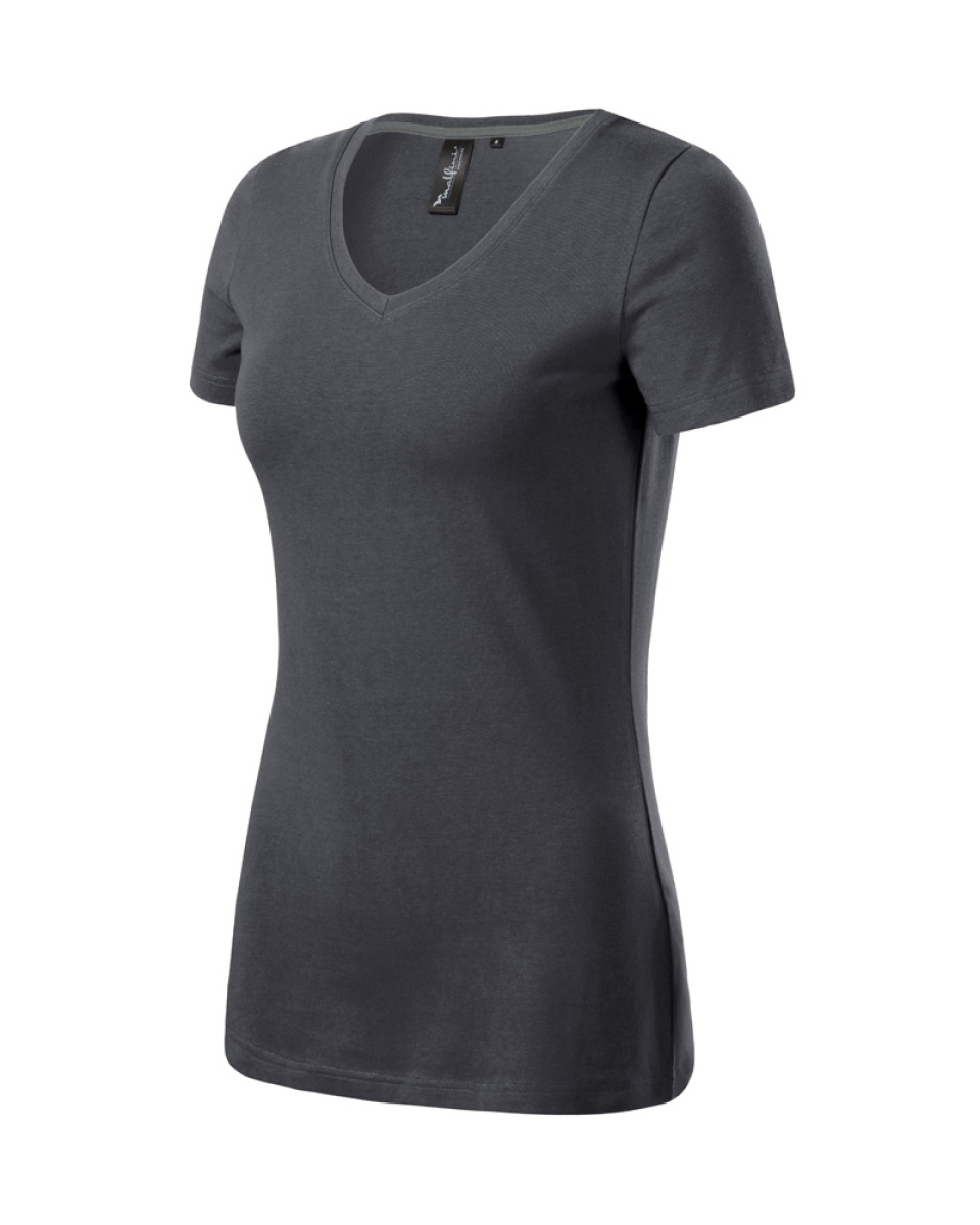 Levně Tričko ACTION V-NECK, dámské, S-XL- light anthracite