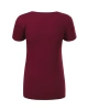 Dámské tričko ACTION V-NECK - garnet