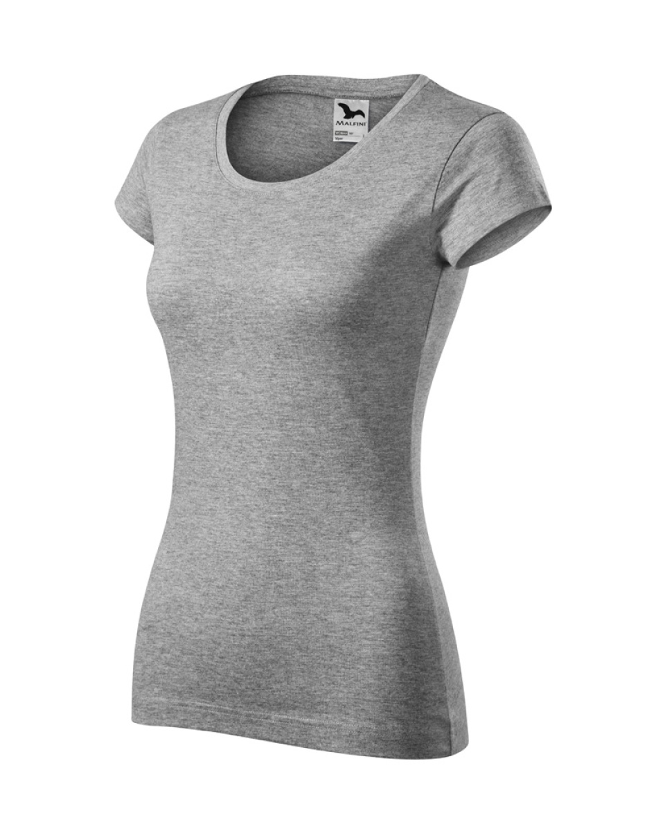 Levně Tričko Dámské VIPER - tmavý šedý melír - XS - XXL