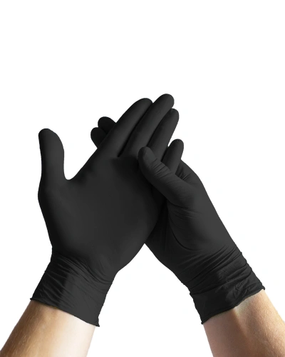 Rukavice nitrilové NITRIL IDEAL, černé Rukavice nitrilové NITRIL IDEAL, černé