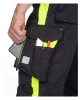 Pracovní montérkové kalhoty NEON - černo - žluté Pracovní montérkové kalhoty NEON - černo - žluté