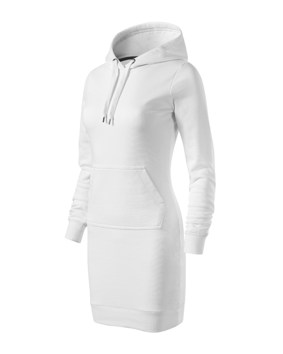 Levně Šaty dámské SNAP 419 - XS-XXL - bílá