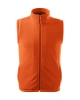 Vesta unisex fleece Next - oranžová