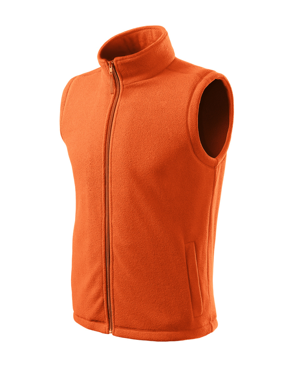Levně ESHOP- Vesta unisex fleece Next 518 - XS-XXL - oranžová