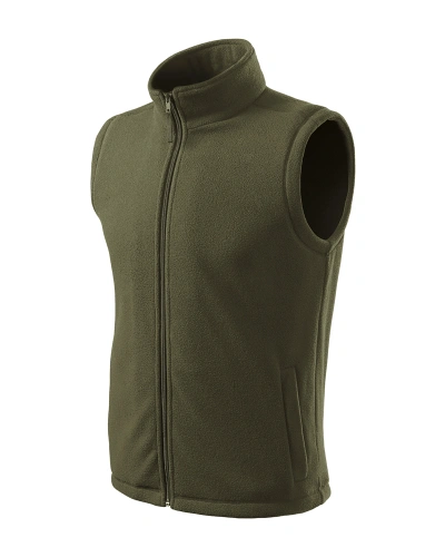 Vesta unisex fleece Next - military Vesta unisex fleece Next - military