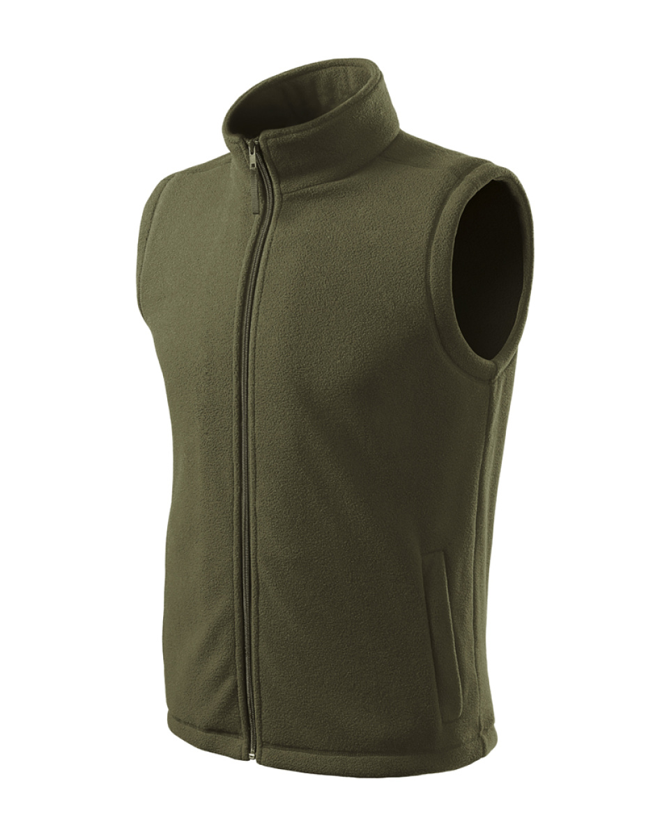 Levně ESHOP - Vesta unisex fleece Next 518 - military