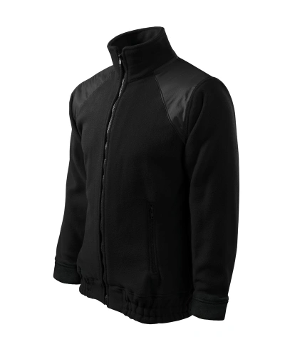 Unisexová mikina JACKET HI-Q - černá