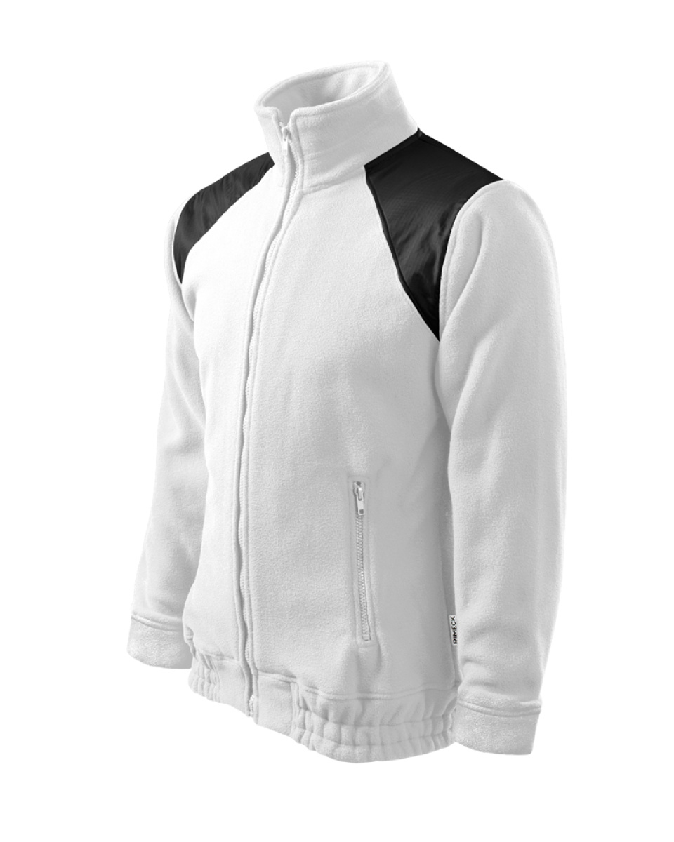 Levně ESHOP - Mikina fleece unisex Jacket HI-Q 506 - bílá
