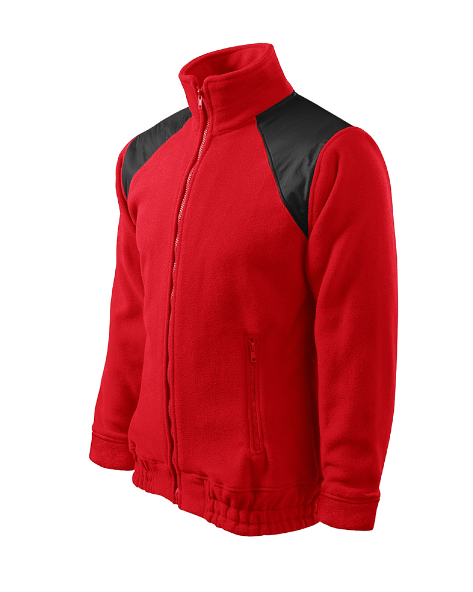 Levně ESHOP - Mikina fleece unisex Jacket HI-Q 506 - červená