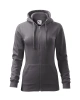 Dámská mikina TRENDY ZIPPER - ocelově šedá