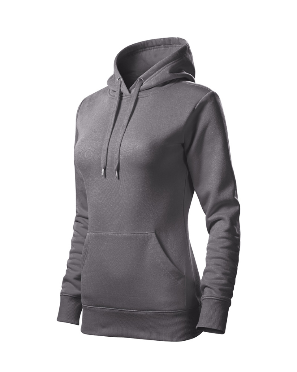 Levně Mikina dámská CAPE 414 - XS-XXL - ocelově šedá