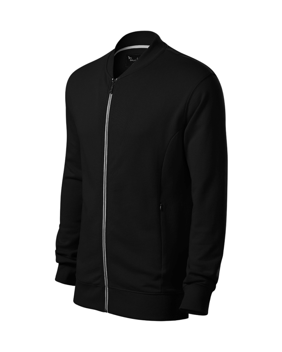 Levně ESHOP - Mikina pánská BOMBER 453 - černá