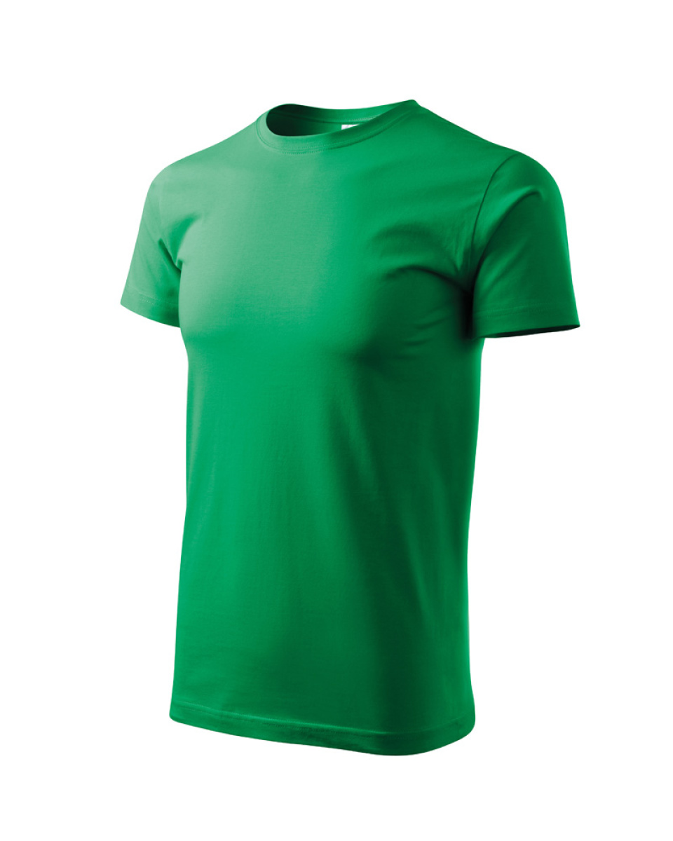 Levně ESHOP - Tričko HEAVY NEW 137 - středně zelená