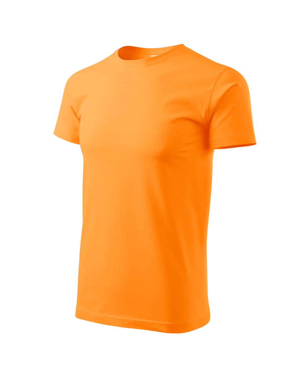 Levně ESHOP - Tričko HEAVY NEW 137 - tangerine orange