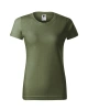 Dámské tričko BASIC - khaki