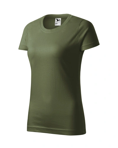 Dámské tričko BASIC - khaki