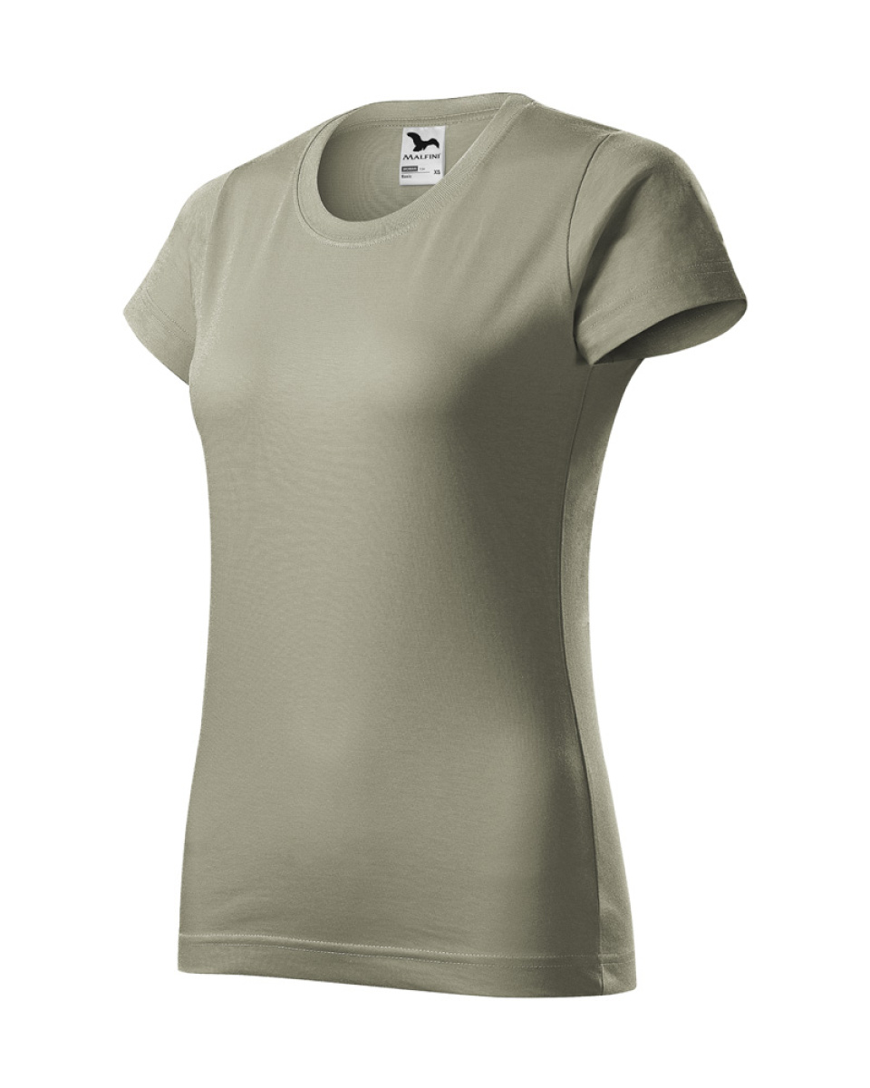 Levně Triko dámské Basic 134 - XS-XXL - světlá khaki