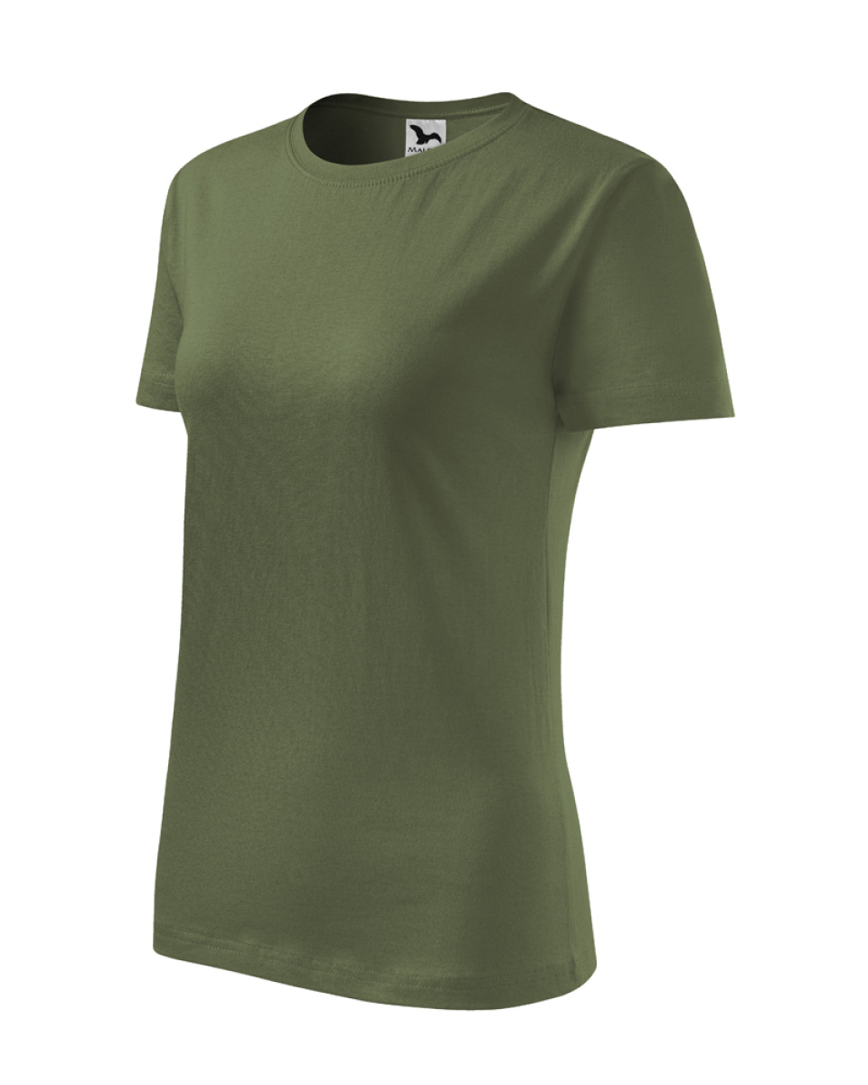 Levně Triko dámské Classic New 133 - XS-XXL - khaki