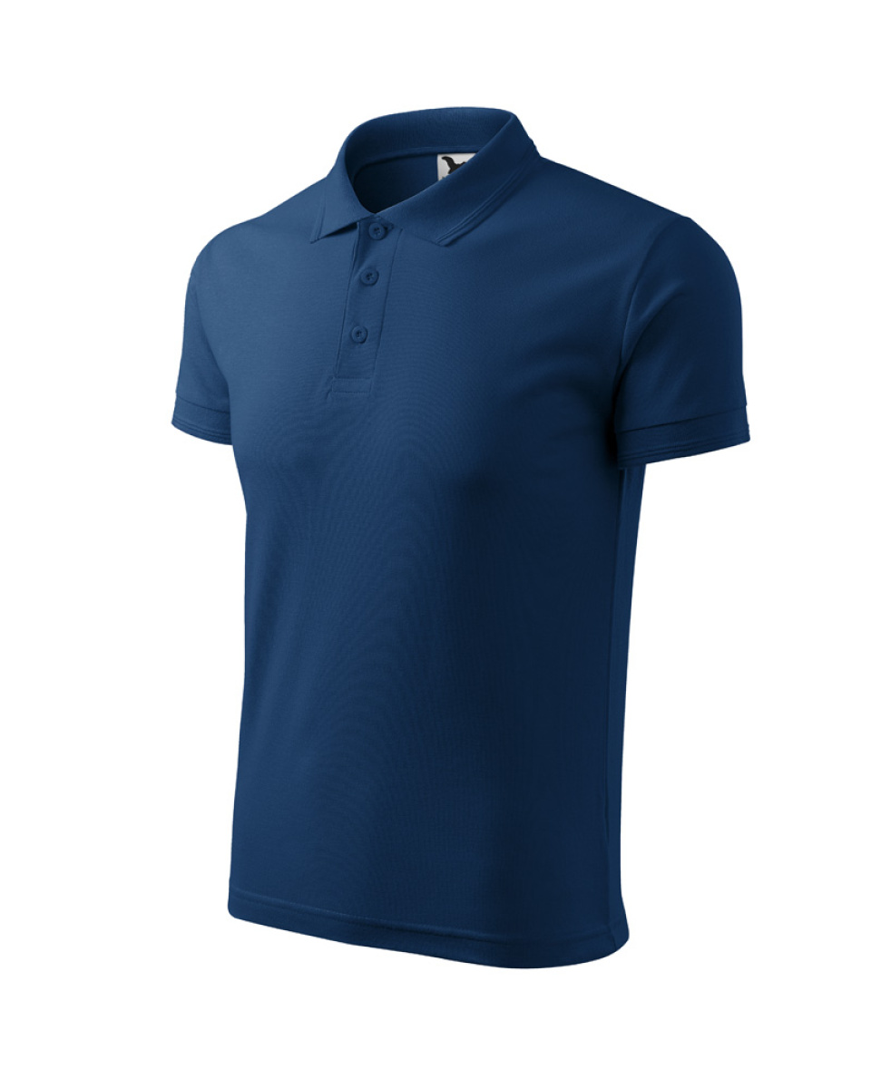 Levně ESHOP - Polokošile Pique Polo 203 - půlnoční modrá