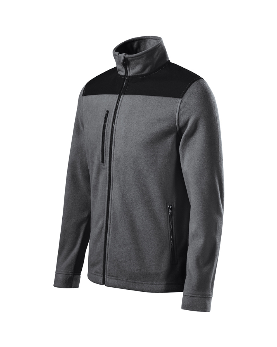 Levně ESHOP - Mikina fleece unisex EFFECT 530 - ocelově šedá