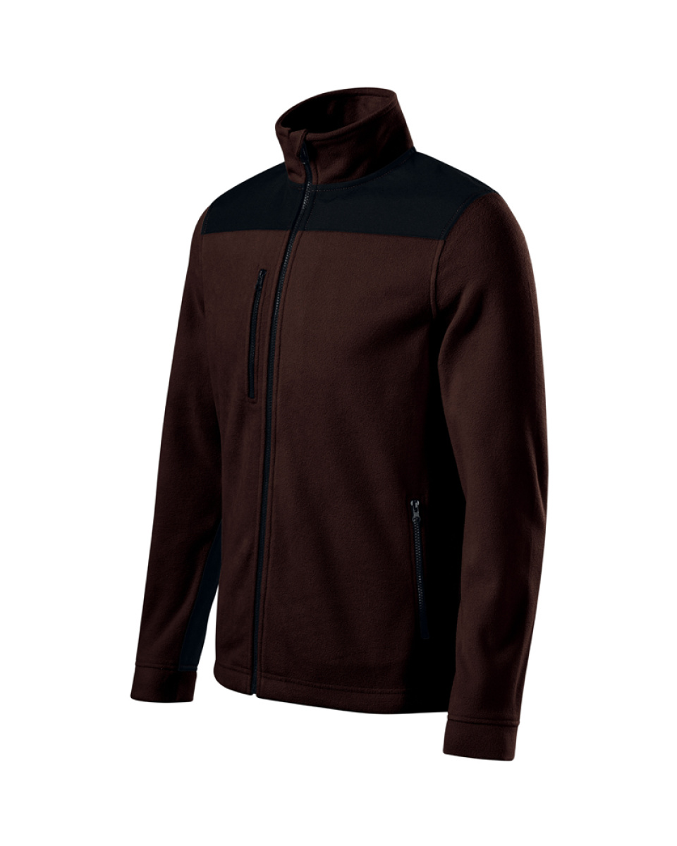 Levně ESHOP - Mikina fleece unisex EFFECT 530 - kávová