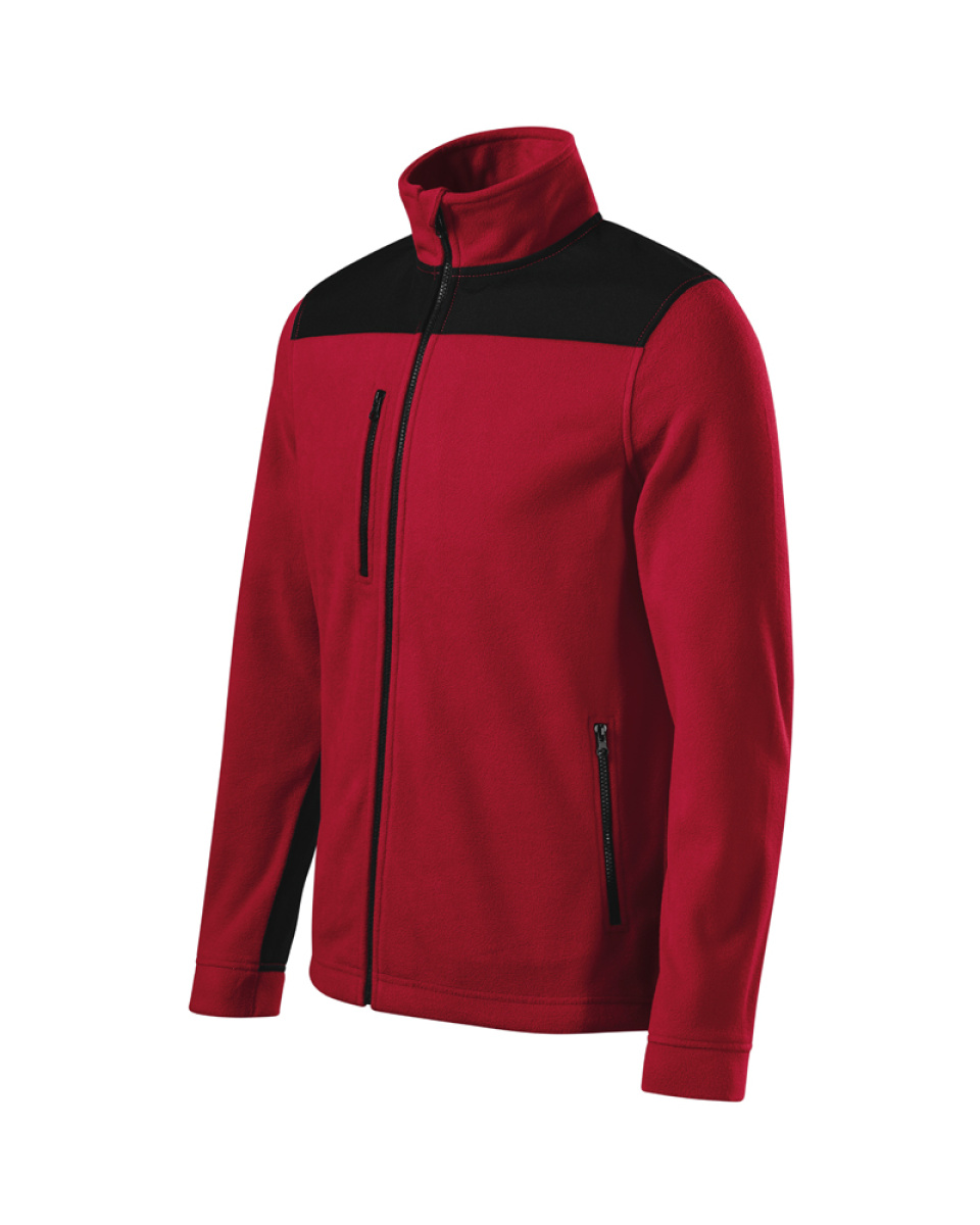 Levně ESHOP - Mikina fleece unisex EFFECT 530 - marlboro červená